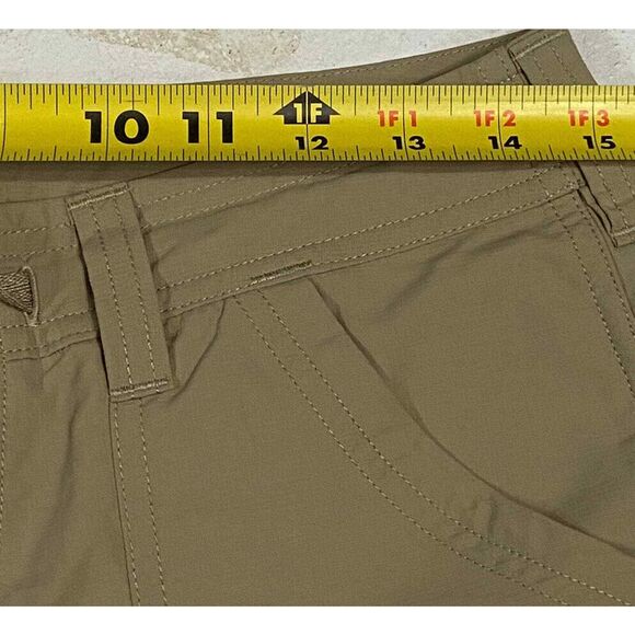 Northface Womens Bermuda Shorts Khaki Size 4‎ Hiking/outdoors - Picture 10 of 11